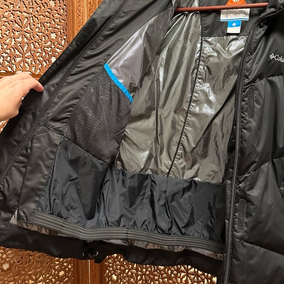 🚺 Columbia Omni-heat down black ski coat - Picture 10 of 16